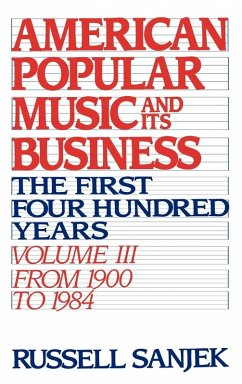 Cover American Popular Music and Its Business