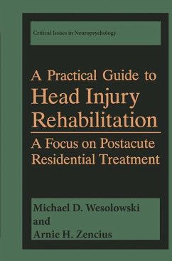 A Practical Guide to Head Injury Rehabilitation - Wesolowski, Michael D.;Zencius, Arnie H.