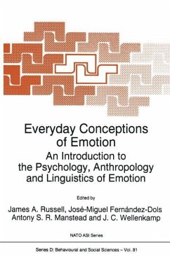 Everyday Conceptions of Emotion - Russell, J.A. / Fern ndez-Dols, Jos‚-Miguel / Manstead, Anthony S.R. / Wellenkamp, Jane C. (Hgg.)