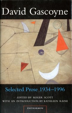 Selected Prose, 1934-96 - Gascoyne, David
