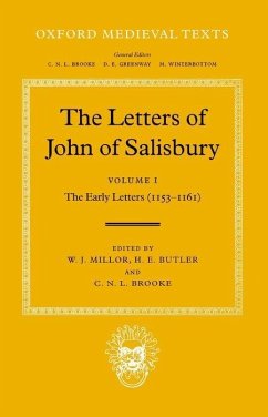 The Letters of John Salisbury - John of Salisbury