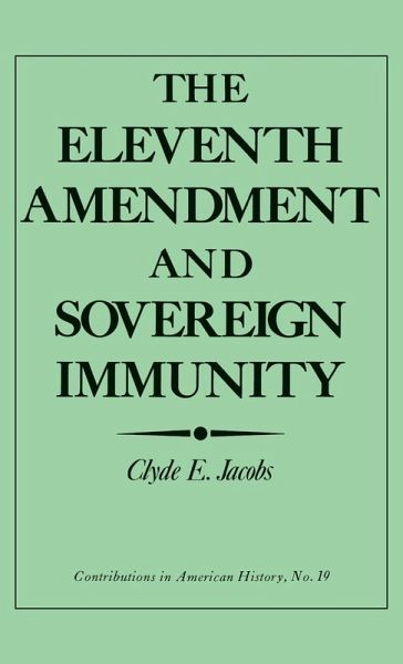 Eleventh Amendment and Sovereign Immunity, The