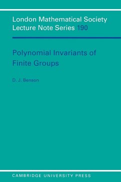Polynomial Invariant of Finite Groups - Benson, D. J.