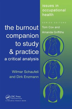 The Burnout Companion To Study And Practice - Schaufeli, Wilmar; Enzmann, D.