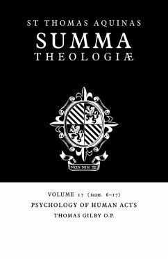 Psychology of Human Acts - Aquinas, Thomas