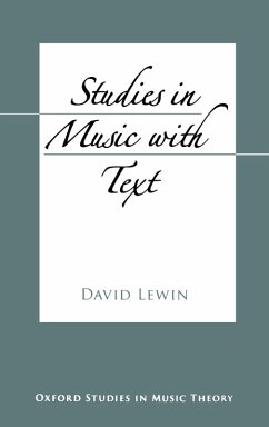 Cover Studies in Music with Text