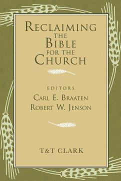 Cover Reclaiming the Bible for the Church