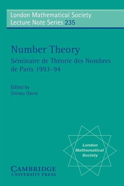 Number Theory - David, Shinnou; David, Sinnou