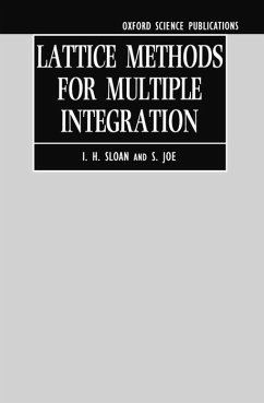 Lattice Methods for Multiple Integration - Sloan, I H; Joe, S.