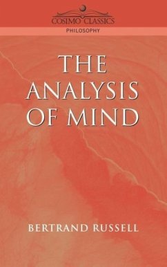 The Analysis of Mind - Russell, Bertrand