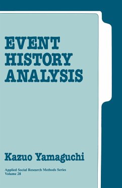 Event History Analysis - Yamaguchi, Kazuo
