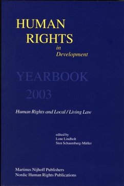 Human Rights in Development, Volume 9: Yearbook 2003
