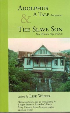 Adolphus, a Tale (Anonymous) & the Slave Son