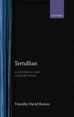 Tertullian - Barnes, Timothy David