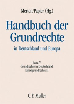 Grundrechte in Deutschland - Einzelgrundrechte II / Handbuch der Grundrechte in Deutschland und Europa 5