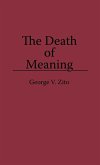 The Death of Meaning