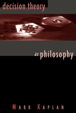 Decision Theory as Philosophy - Kaplan, Mark