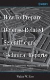 How to Prepare Defense-Related Scientific and Technical Reports