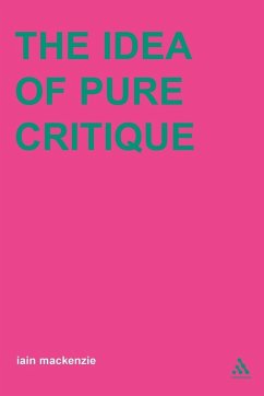 Cover Idea of Pure Critique