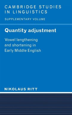 Quantity Adjustment - Ritt, Nikolaus