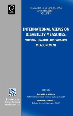International Views on Disability Measures - Altman, Barbara M. / Barnartt, Sharon N (eds.)
