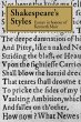 Shakespeare's Styles - Bild 1
