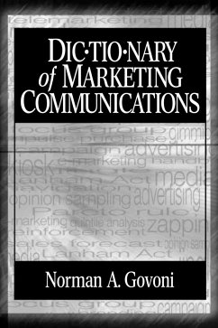 Dictionary of Marketing Communications - Govoni, Norman A. P.