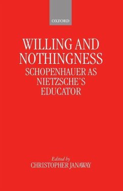 Willing and Nothingness - Janaway, Christopher (ed.)
