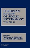 European Review of Social Psychology V11