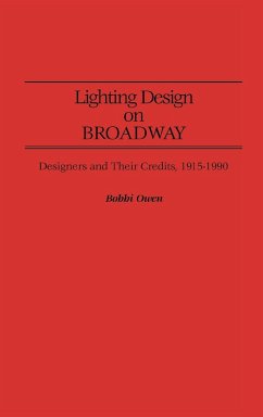 Lighting Design on Broadway - Owen, Bobbi