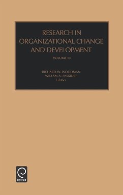 Research in Organizational Change and Development - Woodman, Richard W. / Pasmore, William A. (eds.)