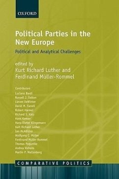 Political Parties in the New Europe - Luther, Kurt Richard / Müller-Rommel, Ferdinand (eds.)