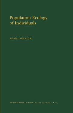 Population Ecology of Individuals - Lomnicki, Adam