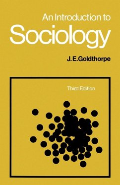 An Introduction to Sociology - Goldthorpe, J. E.