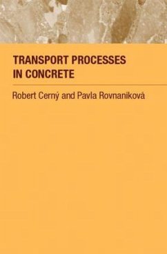 Transport Processes in Concrete - Cerny, Robert; Rovnanikova, Pavla