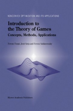 Introduction to the Theory of Games - Forgó, Ferenc;Szep, Jeno;Szidarovszky, F.