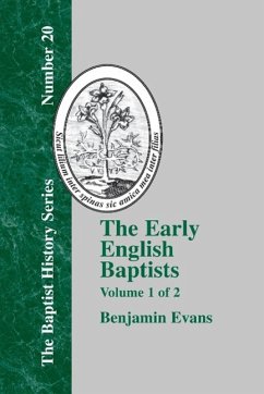 The Early English Baptists