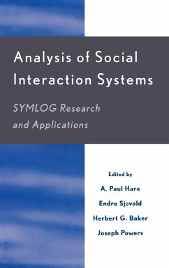 Analysis of Social Interaction Systems