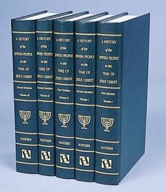 A History of the Jewish People in the Time of Jesus Christ 5-Volume Set - Schurer, Emil