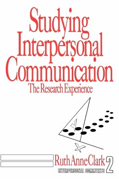 Studying Interpersonal Communication - Clark, Ruth Anne