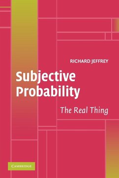 Subjective Probability - Jeffrey, Richard C.