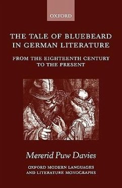 The Tale of Bluebeard in German Literature: From the Eighteenth Century to the Present - Davies, Mererid Puw