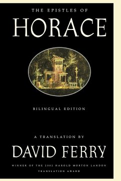 The Epistles of Horace - Ferry, David; Horace