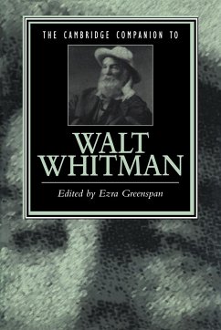 The Cambridge Companion to Walt Whitman - Greenspan, Ezra (ed.)