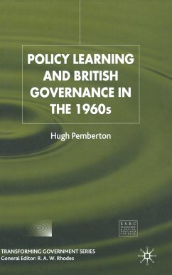 Policy Learning and British Governance in the 1960s - Pemberton, Hugh