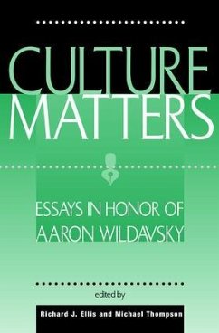Culture Matters - Ellis, Richard J; Thompson, Michael