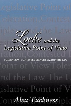 Locke and the Legislative Point of View - Tuckness, Alex