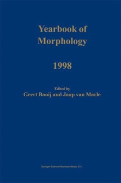 Yearbook of Morphology 1998 - Booij, G.E. / van Marle, J. (Hgg.)