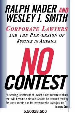 No Contest - Nader, Ralph; Smith, Wesley J.