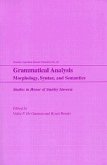 Grammatical Analysis: Morphology, Syntax and Semantics: Studies in Honor of Stanley Starosta